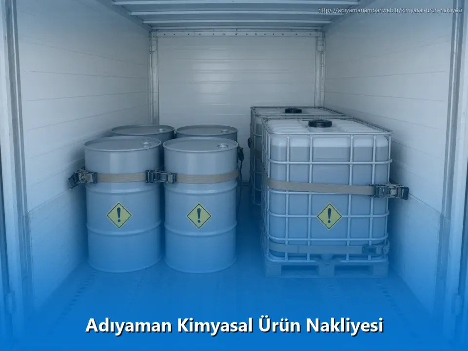Adıyaman Kimyasal Ürün Nakliyesi