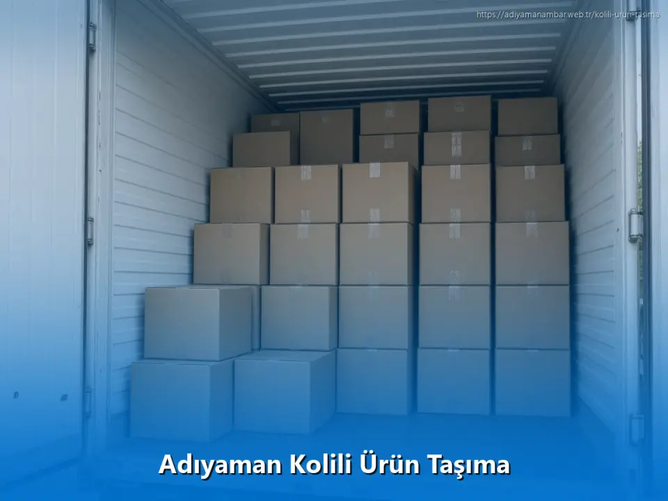 Adıyaman Kolili Ürün Taşıma