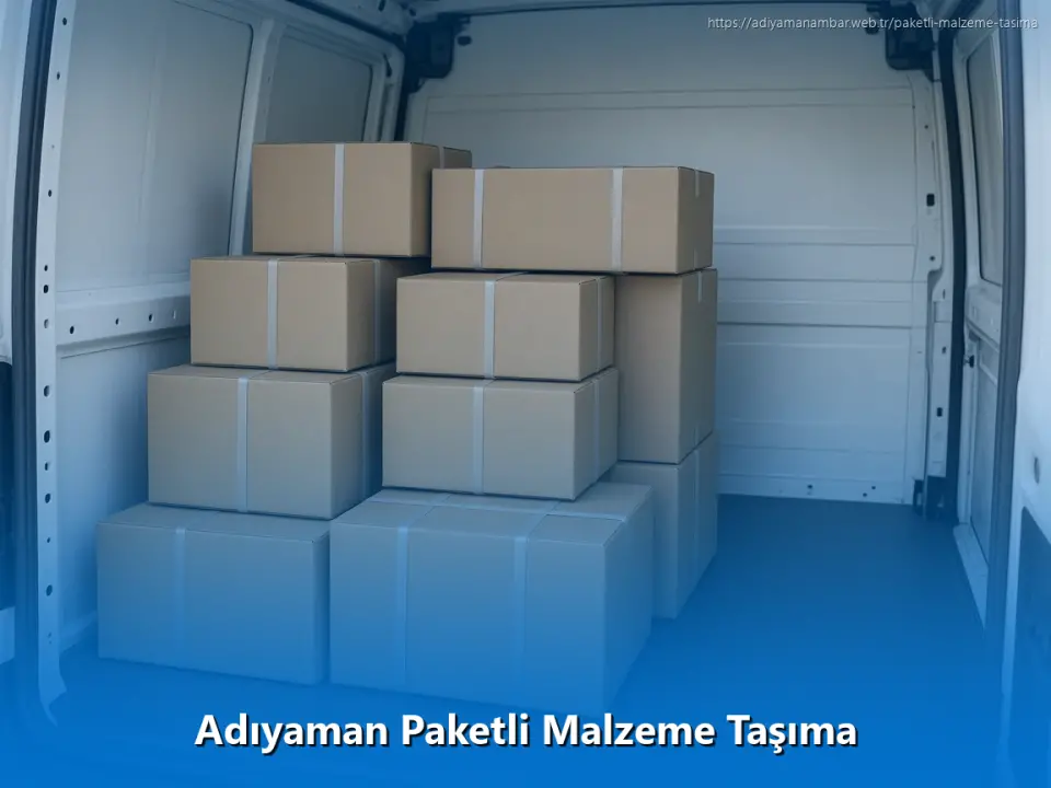 Adıyaman Paketli Malzeme Taşıma